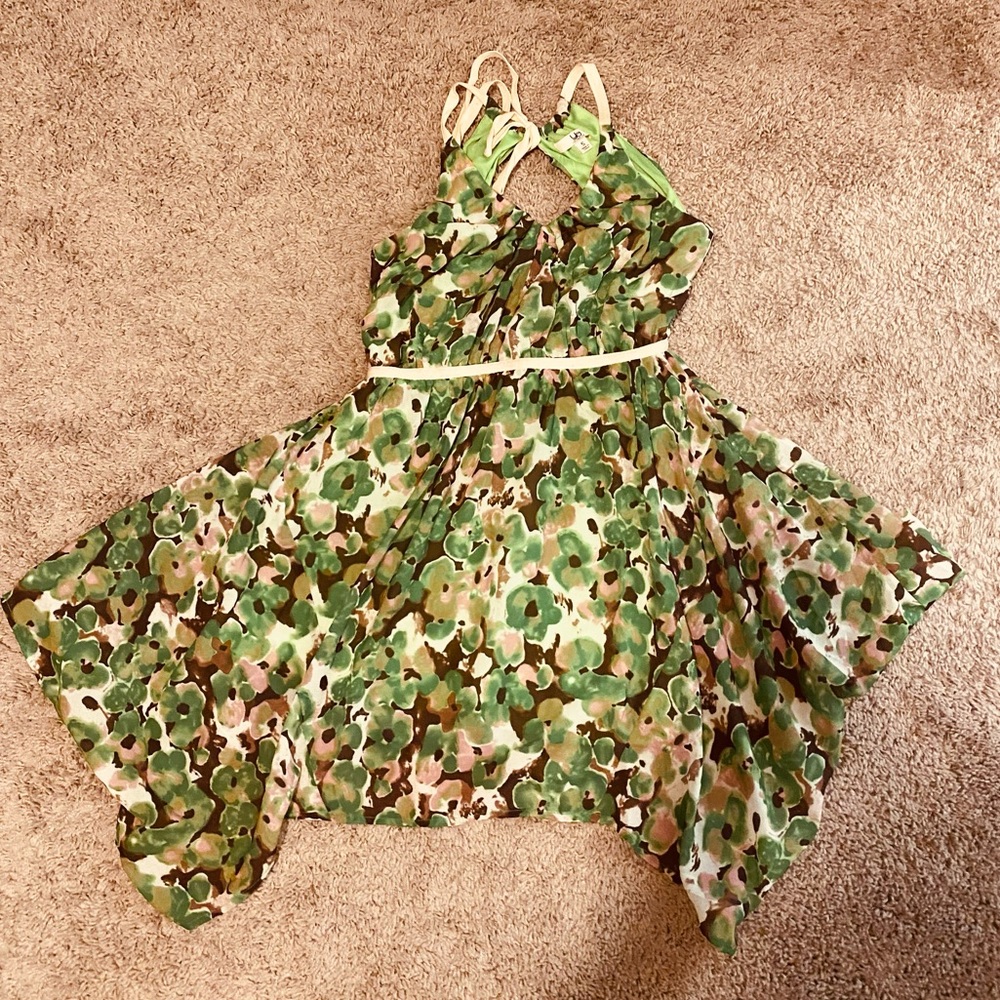 Green dress
